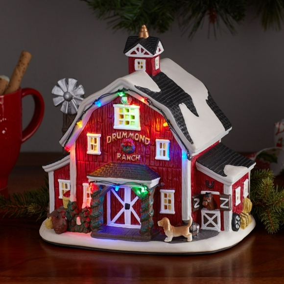 The Pioneer Woman Holiday Drummond Ranch Led Christmas Village New Pioneer Woman Poshmark